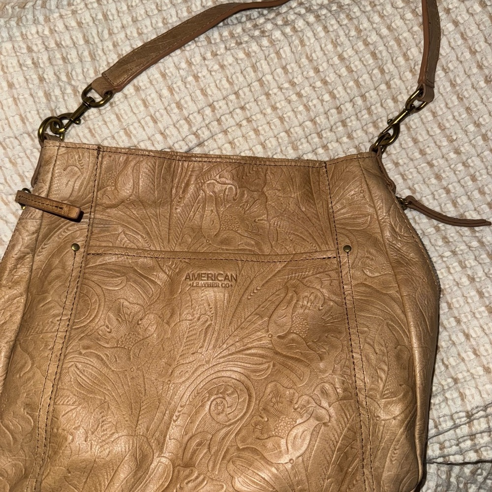 American leather co hobo bag